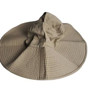 Ladies Tan Sun Hat